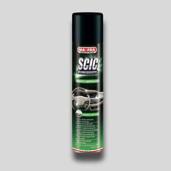 SCIC GREEN – čistilo za notranjost vozila in armaturne plošče